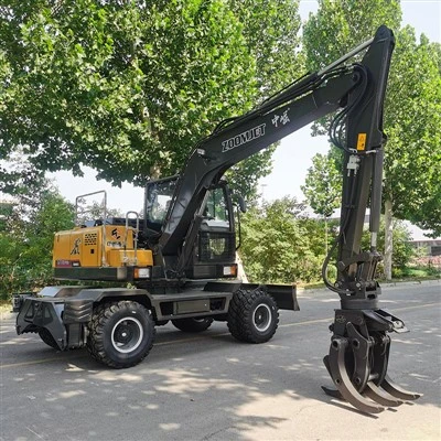 ZJ105W - 10 טון מחפר גלגלים